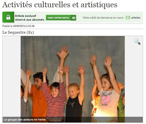 activités culturelles 1